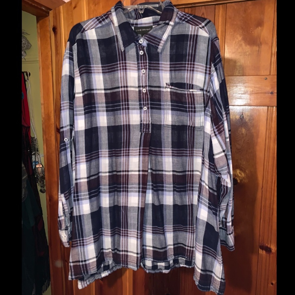 Plaid long sleeve